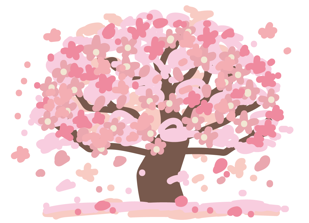 桜が咲いている。