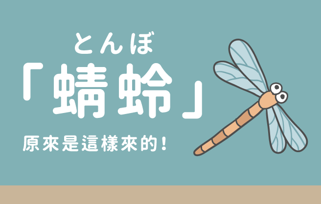 「蜻蛉」原來是這樣來的！